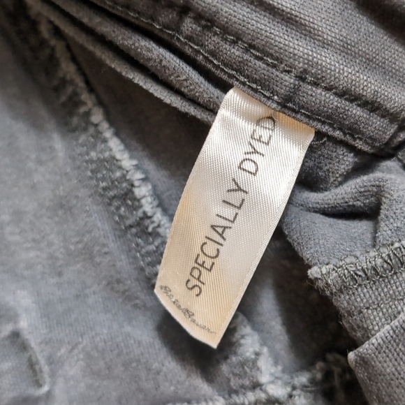 Eddie Bauer Flex Mountain Utility Pants Size 38x34 In Gray Heavyweight Canvas - Picture 4 of 12